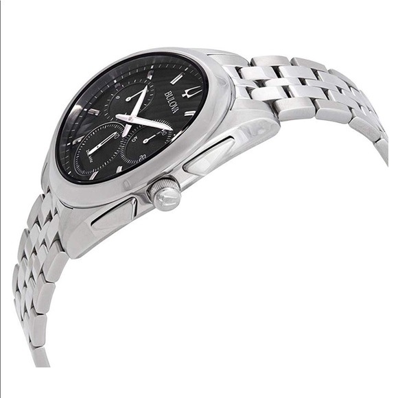 Bulova Men’s Grey Stainless Steel Watch-96A186 - Picture 4 of 7